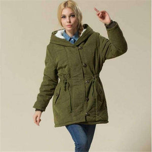 Planet Gates blue / XXL Women Winter Jackets Cotton Padded Female Version Long Section Cashmere Coat Winter Jackets XXL XXXL XXXXL Parka C1612