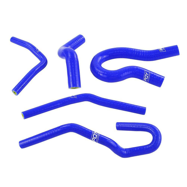 Planet Gates Blue & Yellow 9Pcs Silicone Radiator Coolant Hose Kit For Honda CIVIC SOHC D15 D16 EG EK 92-00 With PQY logo