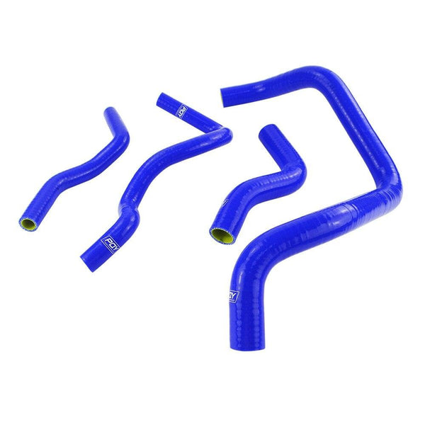 Planet Gates Blue & Yellow 9Pcs Silicone Radiator Coolant Hose Kit For Honda CIVIC SOHC D15 D16 EG EK 92-00 With PQY logo