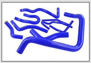 Planet Gates Blue & Yellow D15/16 Silicone Radiator Coolant Hose , Silicone hose kit With PQY logo For Honda CIVIC SOHC D15 D16 EG EK 92-00