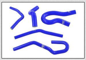 Planet Gates Blue & Yellow D15/16 Silicone Radiator Coolant Hose , Silicone hose kit With PQY logo For Honda CIVIC SOHC D15 D16 EG EK 92-00