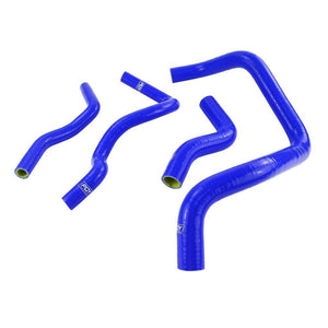 Planet Gates Blue & Yellow D15/16 Silicone Radiator Coolant Hose , Silicone hose kit With PQY logo For Honda CIVIC SOHC D15 D16 EG EK 92-00