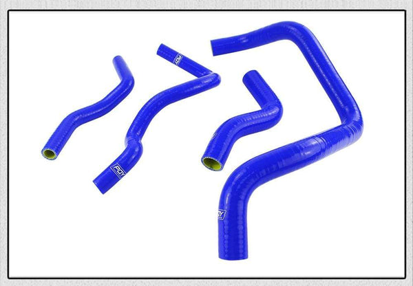 Planet Gates Blue & Yellow D15/16 Silicone Radiator Coolant Hose , Silicone hose kit With PQY logo For Honda CIVIC SOHC D15 D16 EG EK 92-00