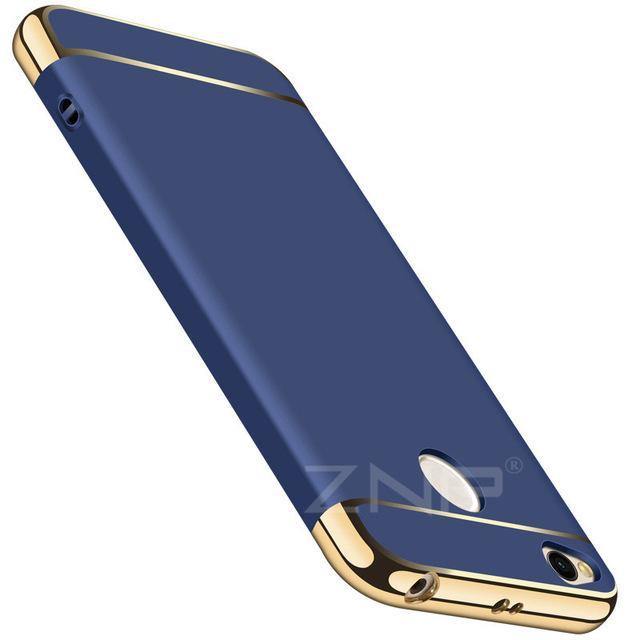 Planet Gates Black ZNP Luxury Hard Back Electroplate Shockproof Cases For Xiaomi Redmi 4X Case 4X Phone Cover For Redmi 4X Case Protective shell