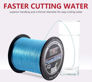 Planet Gates Blue500M / 0.4 Braided Line Fishing cord  8-60LB 0.1-0.4mm 4 Strand  Multifilament Fishing PE Braided Wire 500M Fishing line