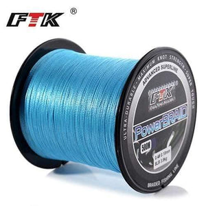 Planet Gates Blue500M / 0.4 Braided Line Fishing cord  8-60LB 0.1-0.4mm 4 Strand  Multifilament Fishing PE Braided Wire 500M Fishing line
