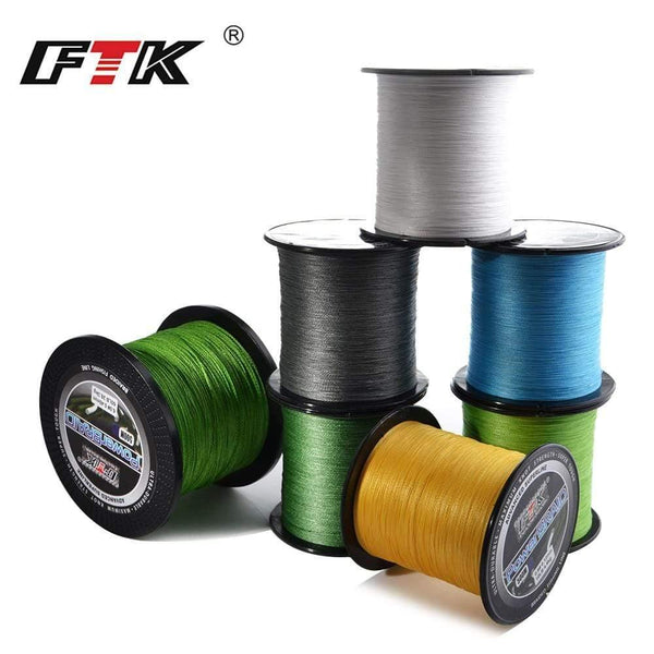 Planet Gates Blue500M / 0.4 Braided Line Fishing cord  8-60LB 0.1-0.4mm 4 Strand  Multifilament Fishing PE Braided Wire 500M Fishing line