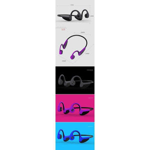 Planet Gates Bluetooth 5.0 S.Wear Z8 Wireless Headphones Bone Conduction Earphone Outdoor Sport Headset with Mic With Box