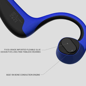 Planet Gates Bluetooth 5.0 S.Wear Z8 Wireless Headphones Bone Conduction Earphone Outdoor Sport Headset with Mic With Box