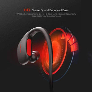 Planet Gates Bluetooth Headphone Bass IPX7 Waterproof Wireless Headset Bass Stereo Earphone with Microphone for Samsung iPhone