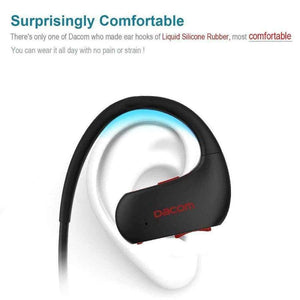 Planet Gates Bluetooth Headphone Bass IPX7 Waterproof Wireless Headset Bass Stereo Earphone with Microphone for Samsung iPhone