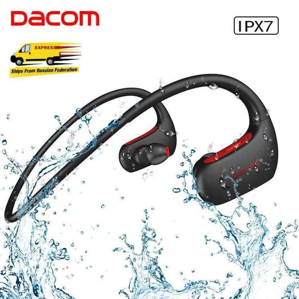 Planet Gates Bluetooth Headphone Bass IPX7 Waterproof Wireless Headset Bass Stereo Earphone with Microphone for Samsung iPhone