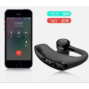 Planet Gates Bluetooth Headphones Business CSR Bluetooth Headset Wireless Black Stereo Earphone Hands-free Noise Reduction Headphone