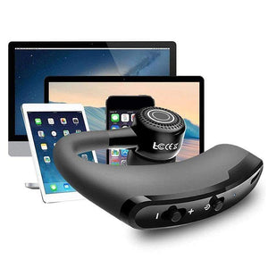 Planet Gates Bluetooth Headphones Business CSR Bluetooth Headset Wireless Black Stereo Earphone Hands-free Noise Reduction Headphone