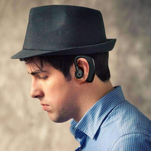 Planet Gates Bluetooth Headphones Business CSR Bluetooth Headset Wireless Black Stereo Earphone Hands-free Noise Reduction Headphone