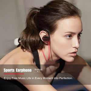 Planet Gates Bluetooth headphones IPX7 waterproof wireless headphone sports bass bluetooth earphone with mic for phone iPhone xiaomi