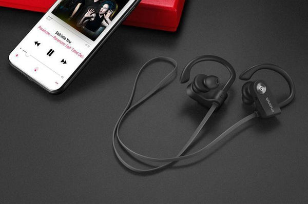 Planet Gates Bluetooth headphones IPX7 waterproof wireless headphone sports bass bluetooth earphone with mic for phone iPhone xiaomi