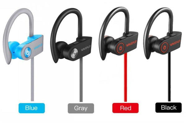Planet Gates Bluetooth headphones IPX7 waterproof wireless headphone sports bass bluetooth earphone with mic for phone iPhone xiaomi