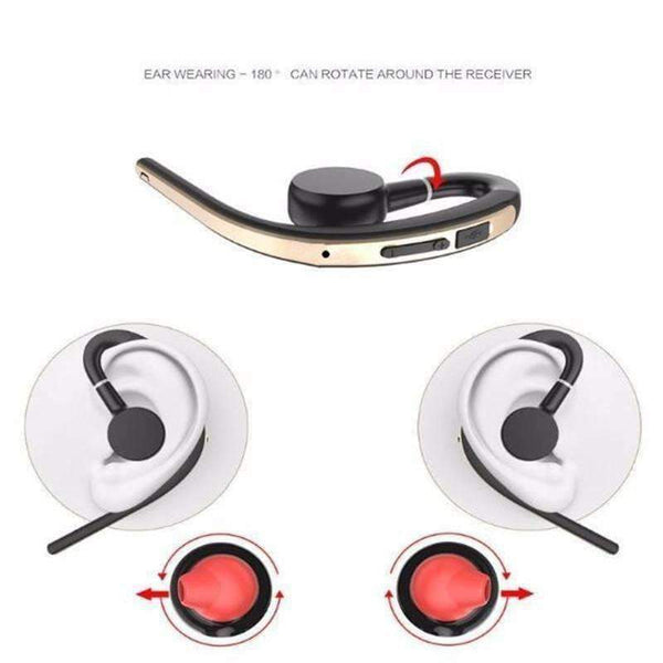 Planet Gates Bluetooth headsets earphone wireless sweatproof sports bluetooth headphone with mic voice control earphone with earbud