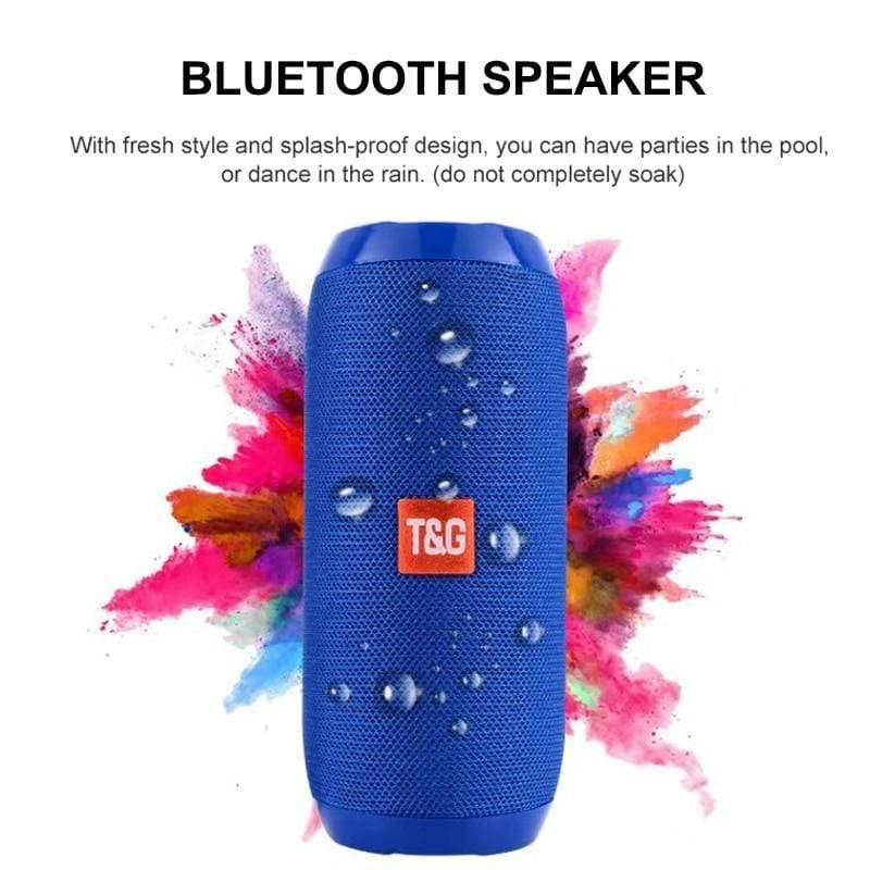 Planet Gates Bluetooth Speaker Portable Outdoor Sport Loudspeaker Wireless Mini Column Music Player Support FM Radio Aux Input