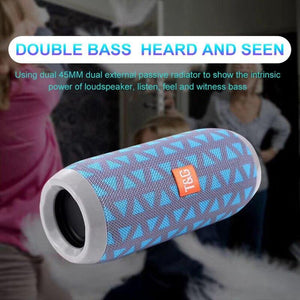 Planet Gates Bluetooth Speaker Portable Outdoor Sport Loudspeaker Wireless Mini Column Music Player Support FM Radio Aux Input