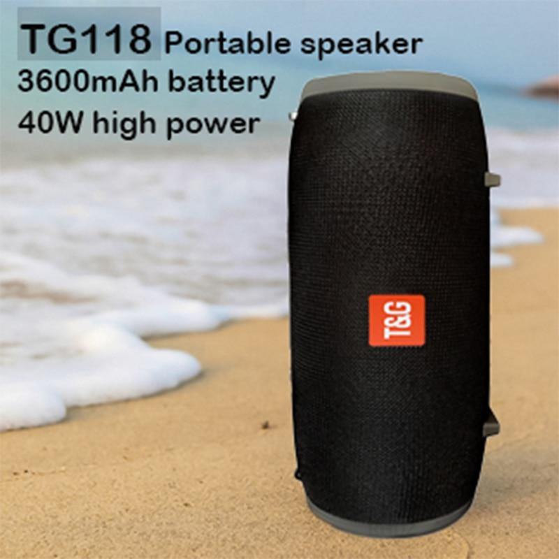 Bluetooth Speakers Portable 40W Column Wireless Soundbar Bass Hifi Stereo Subwoofer Sound System Music Centre FM Radio Boom Box