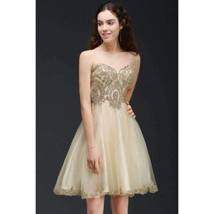 Planet Gates blushing pink / 6 Custom Make Lace Short Cocktail Dresses 2018 Sexy Open Back Sweetheart Tulle Cocktail Dress Vestido Fiesta Coctel