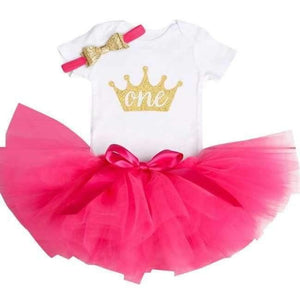 Planet Gates BM One Little Girl 1st Birthday Party Sets Baby Tutu Cake Smash Outfits Sets First Christmas Gift Toddler Girls Kids Baptism Clothes