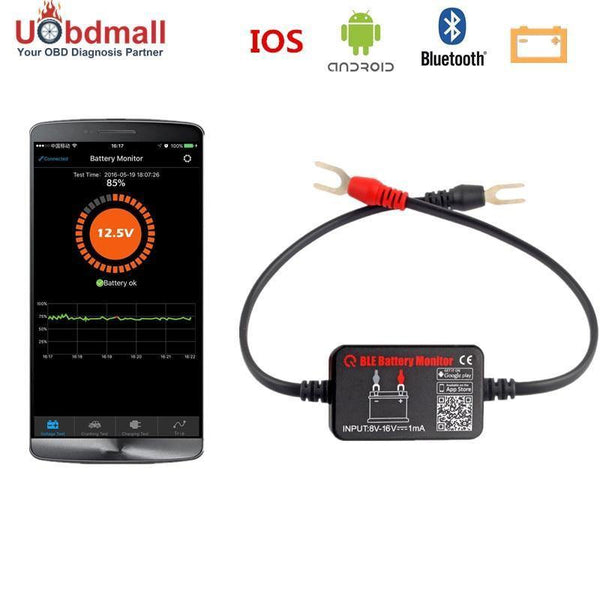 Planet Gates BM2 Car Bluetooth Tester Battery Car 12v Charger Automatic Cranking Test for Android OBD2 IOS Analyzer Diagnostic Auto Tool