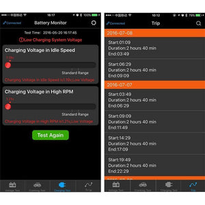 Planet Gates BM2 Car Bluetooth Tester Battery Car 12v Charger Automatic Cranking Test for Android OBD2 IOS Analyzer Diagnostic Auto Tool