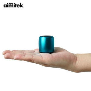 Planet Gates BM3 TWS Metal Super Mini Wireless Bluetooth Speaker Portable Small Pocket Size With Selfie Remote Control Microphone Lanyard