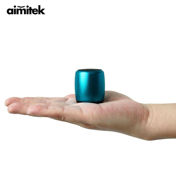 Planet Gates BM3 TWS Metal Super Mini Wireless Bluetooth Speaker Portable Small Pocket Size With Selfie Remote Control Microphone Lanyard