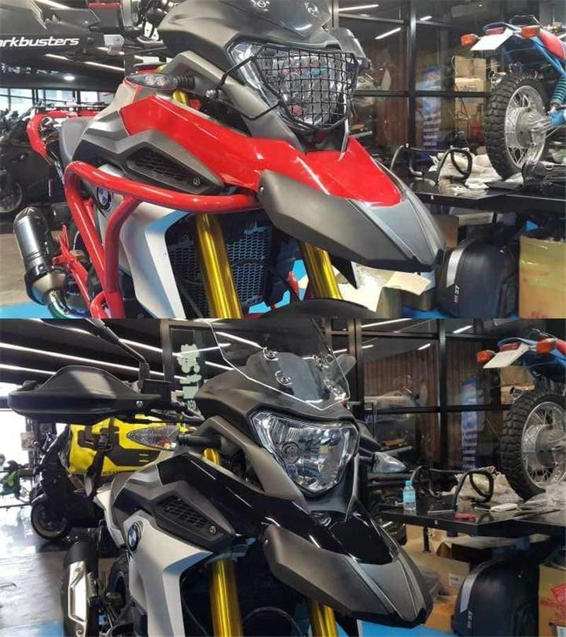 BMW G310GS 2017 2018 Motorcycle Parts Injection ABS Fairing Under The Headlights Beak Fender (Black)