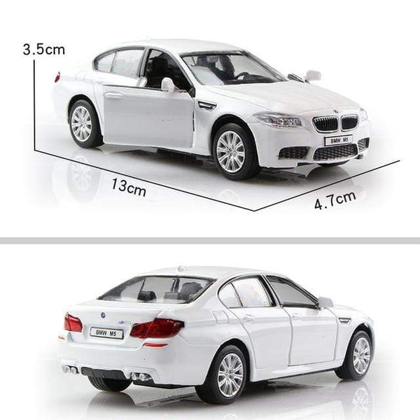 Planet Gates BMW M5 White 1:36 Alloy Car Honda Acura Chevrolet Dodge Golf RMZ city Diecasts Toy Vehicles Simulation Exquisite Model 5 Inch Children Gifts
