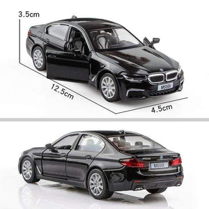 Planet Gates BMW M550i Black 1:36 Alloy Car Honda Acura Chevrolet Dodge Golf RMZ city Diecasts Toy Vehicles Simulation Exquisite Model 5 Inch Children Gifts