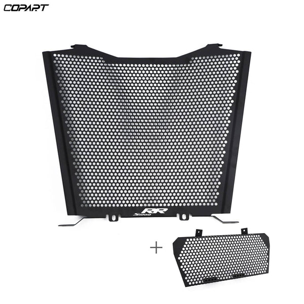 BMW S1000RR  S1000 RR S1000R HP4 2019 2020 Motorcycle Radiator Guard Grille Cover Oil Cooler Bezel Protector Water Tank (Black)