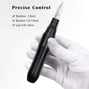 Planet Gates BMX Dermografo Permanent Makeup Machine Pen Quiet Motor Tattoo Gun For Eyebrow PMU Tattoo linder and shader
