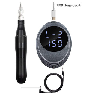 Planet Gates BMX Dermografo Permanent Makeup Machine Pen Quiet Motor Tattoo Gun For Eyebrow PMU Tattoo linder and shader