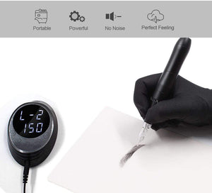 Planet Gates BMX Dermografo Permanent Makeup Machine Pen Quiet Motor Tattoo Gun For Eyebrow PMU Tattoo linder and shader