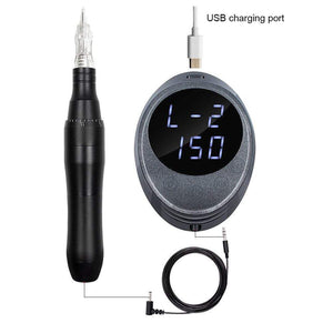 Planet Gates BMX Dermografo Permanent Makeup Machine Pen Quiet Motor Tattoo Gun For Eyebrow PMU Tattoo linder and shader