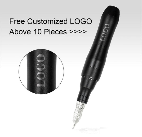 Planet Gates BMX Dermografo Permanent Makeup Machine Pen Quiet Motor Tattoo Gun For Eyebrow PMU Tattoo linder and shader