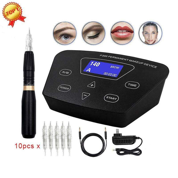 Planet Gates BMX HP100P300 Permanent Makeup Machine Rotary Tattoo Machine Pen For Eyebrow Eyeliner Lip PMU Machine Tattoo Kits