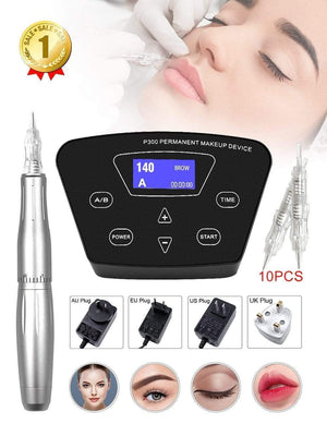 Planet Gates BMX Permanent Makeup Machine Dermografo Micropigmentacion Device PMU Machine for Eyebrow Lip Tattoo Pen Kit P300