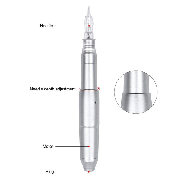 Planet Gates BMX Permanent Makeup Machine PMU Machine Tattoo Pen with Button Rotary Tattoo Machine Gun For Eyebrow Lip Microblading Supply
