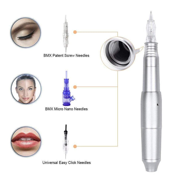 Planet Gates BMX Permanent Makeup Machine PMU Machine Tattoo Pen with Button Rotary Tattoo Machine Gun For Eyebrow Lip Microblading Supply