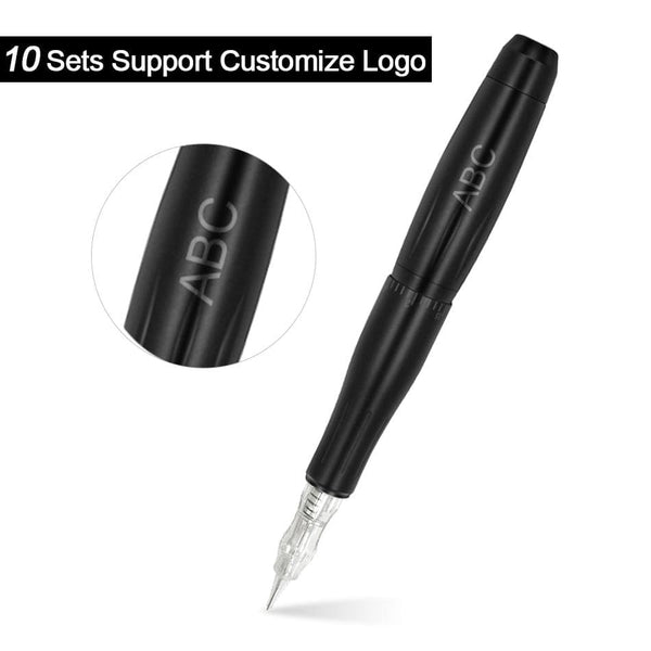 Planet Gates BMX Permanent Makeup Machine PMU Tattoo Machine Kits Professional Tattoo Pen For Eyebrow Eyeliner Lip Tattoo Set P100LW002