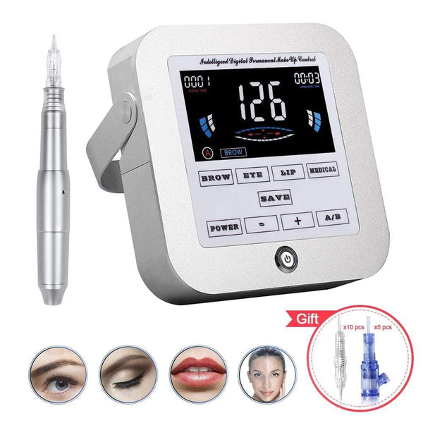 Planet Gates BMX Permanent Makeup Machine Tattoo Machine Sets Dermografo Digital Device Eyebrow Lip Pen Machine Kits