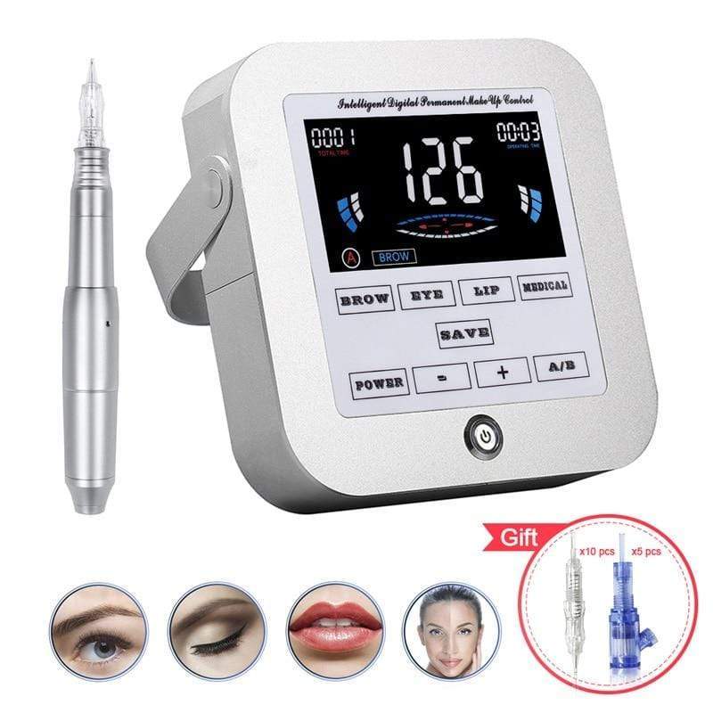 Planet Gates BMX Permanent Makeup Machine Tattoo Machine Sets Dermografo Digital Device Eyebrow Lip Pen Machine Kits