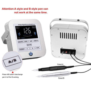 Planet Gates BMX Rotary Tattoo Machine Pen PMU Machine Permanent Makeup Machine Eyebrow Tattoo Kits Professional for Eyebrow Eyeliner Lip