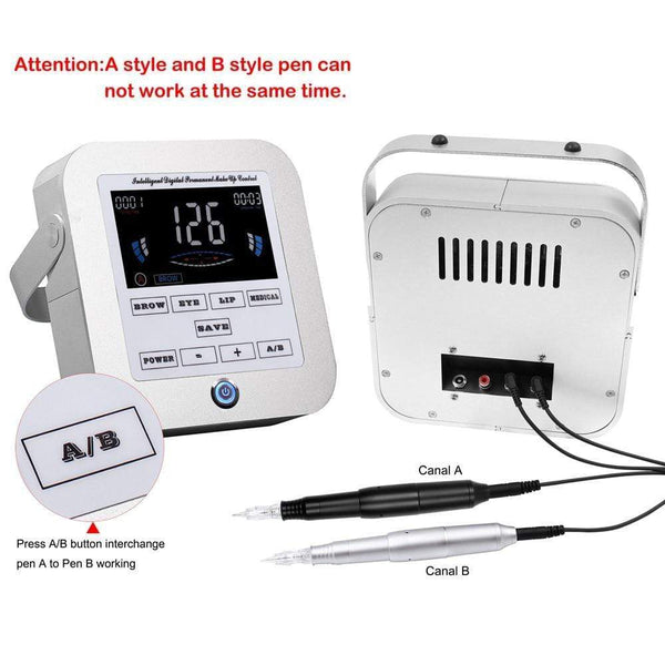 Planet Gates BMX Rotary Tattoo Machine Pen PMU Machine Permanent Makeup Machine Eyebrow Tattoo Kits Professional for Eyebrow Eyeliner Lip